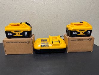 DEWALT 20 -Volt 2 -Pack Lithium-ion (8 Ah 8 Ah Battery and Charger)