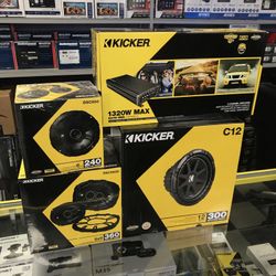 Kicker Sound systems On Sale 