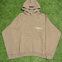 Desert Taupe Essentials Hoodie