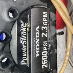 Pressure washer 2600 psi