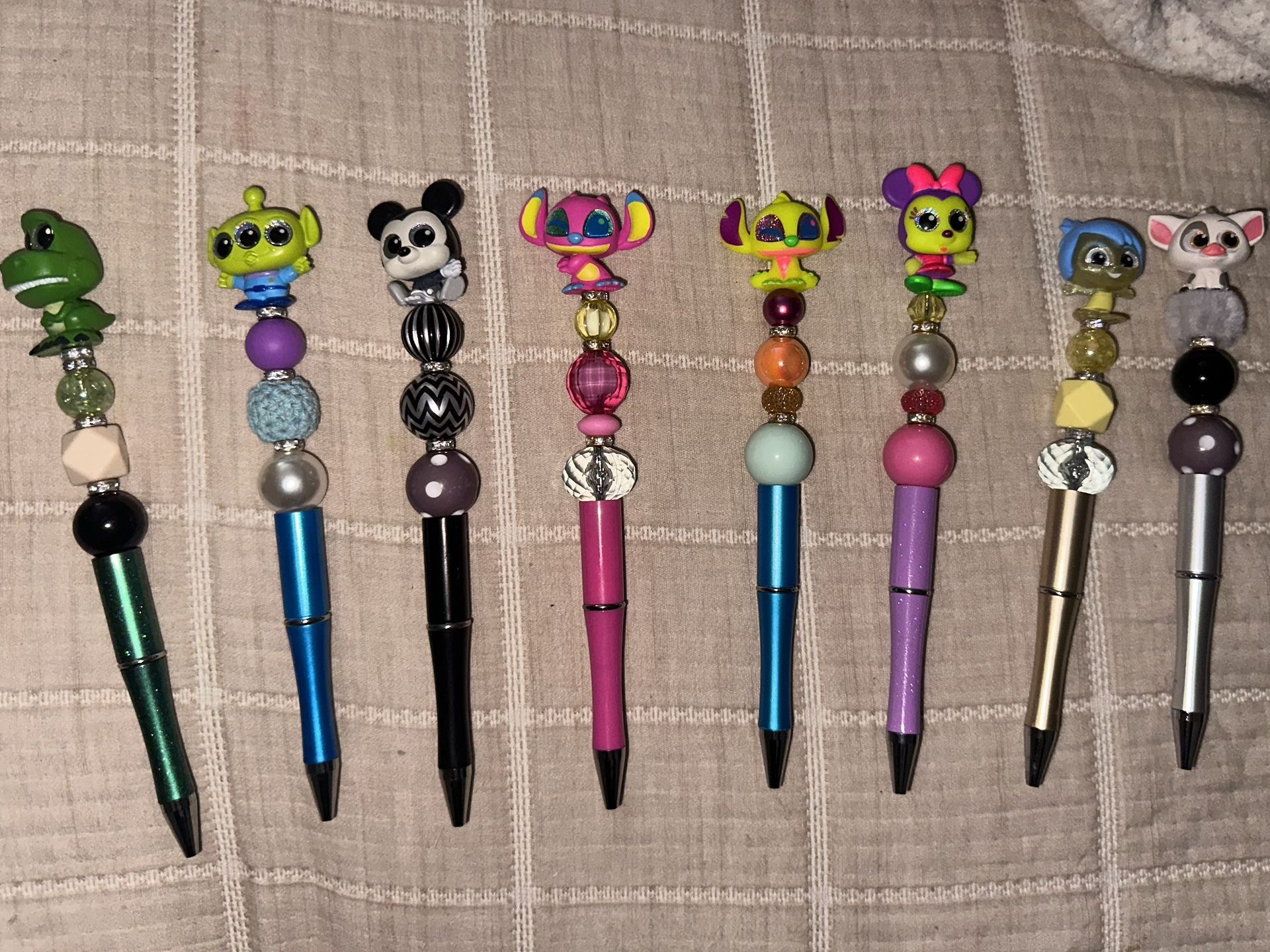Character Beaded Pens