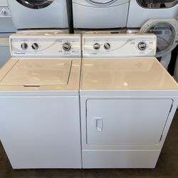 SPEED QUEEN COMMERCIAL QUALITY WASHER DRYER ELECTRIC SET 