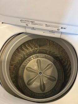 Washer and electric dryer