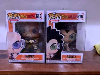 Nappa & Raditz funko pops