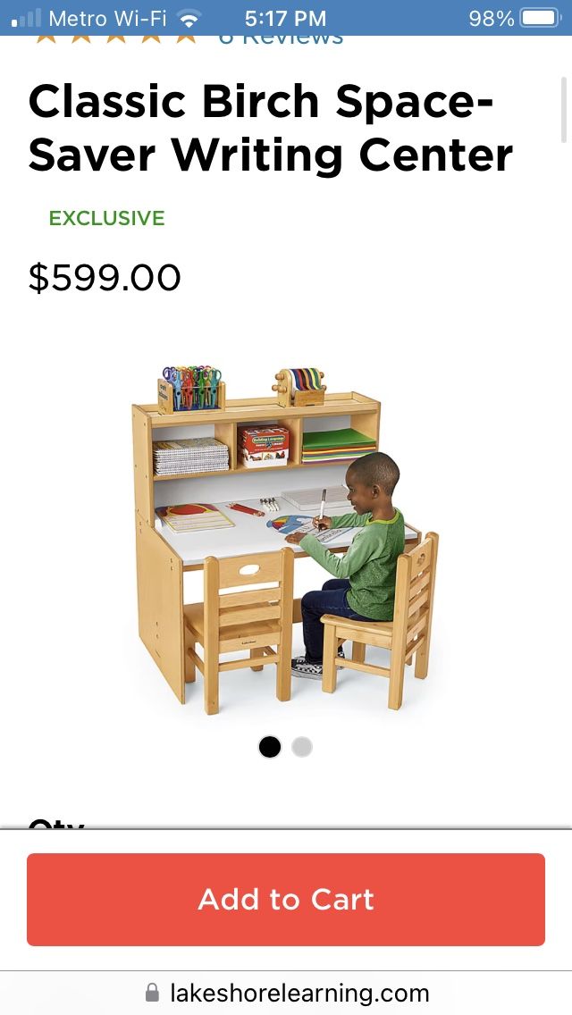 Lakeshore Kids Desk