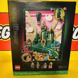 LEGO Wicked Emerald City Wall Art 75685 NEW Sealed 1518 pcs Display Set