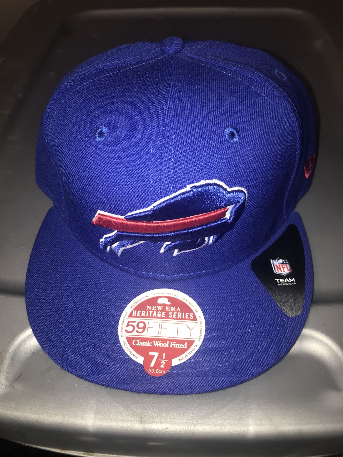 Buffalo Bills 59 fifty fitted hat 7 1/2 NWT