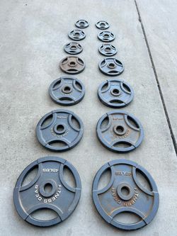 Fitness Gear Olympic Weight Plate Set