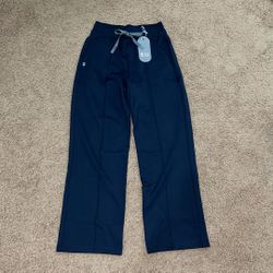 Figs FORMx Piedra High Waisted Scrub Pants XS navy 