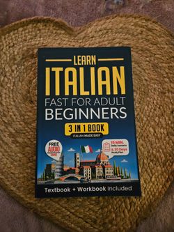 Learn Italian Fast for Adult Beginners 3-in-1 Book