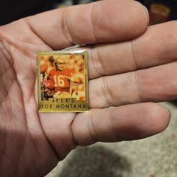 Joe Montana 49ers Pin