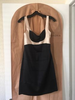 BCBG MAX AZRIA Silk Cocktail Dress--Size 4