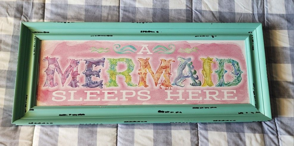 Mermaid Wall Sign
