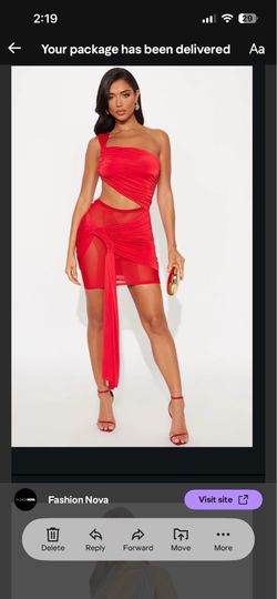 Fashion nova dress