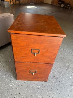 Original Ballard Designs Filing Cabinet (solid hardwood)
