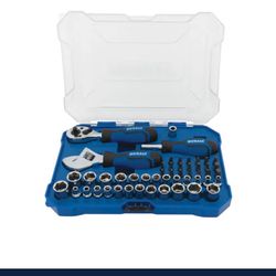 Kobalt Stubby 50 PCs SAE & Metric Tool Set In Hard Case