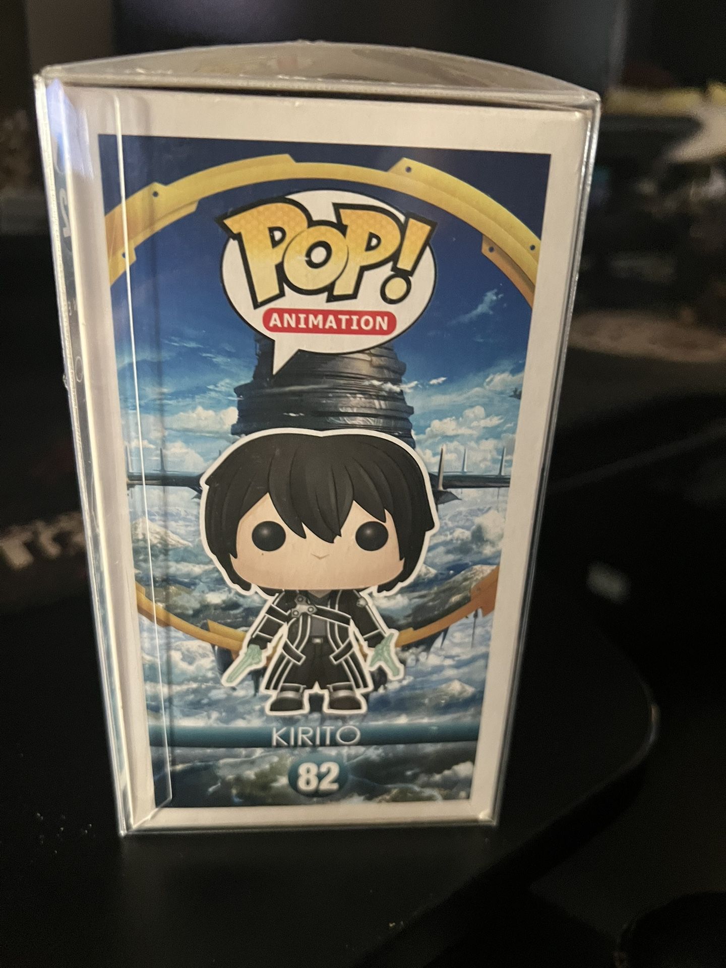 Funko Pop! Sword Art Online Kirito (#82) Signed by Bryce Papenbrook