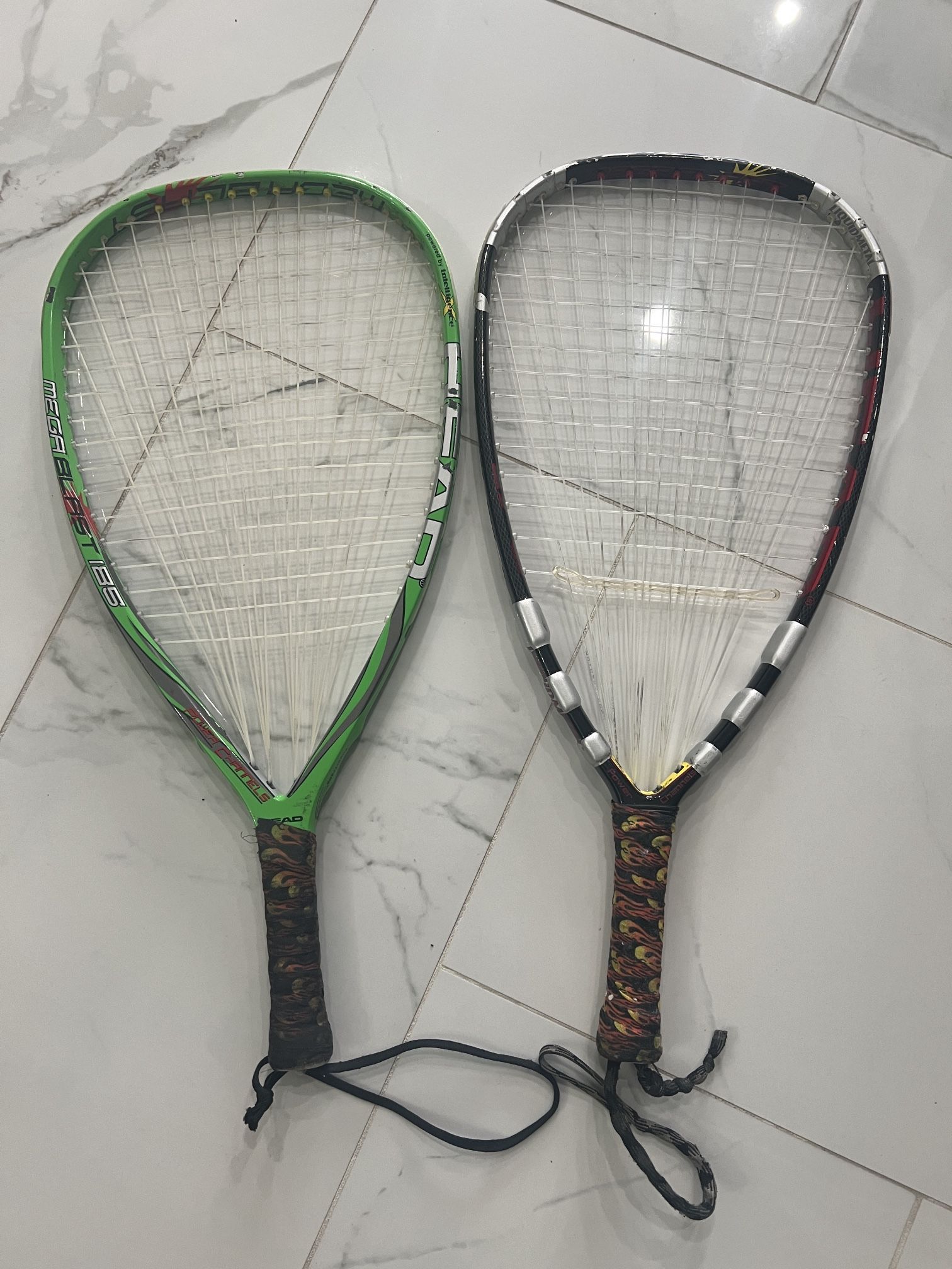 SET OF 2 MegaBlast Racquetball Rackets