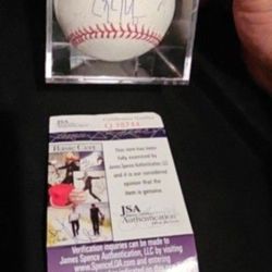 Clayton Kershaw Signed Baseball!!