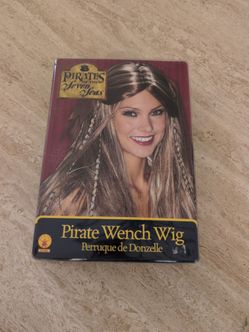 Pirate Wench Wig - Women's Halloween Costume Accessory by Rubie's #51182 Brand New in Package