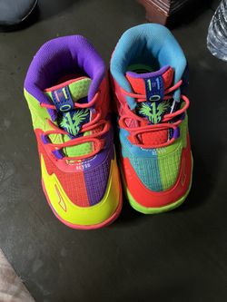 Baby Boy Puma Tennis Shoes Size 8 Like New