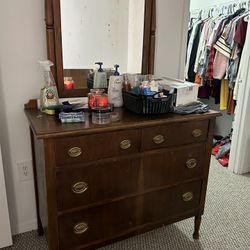 Vintage Wooden Dresser