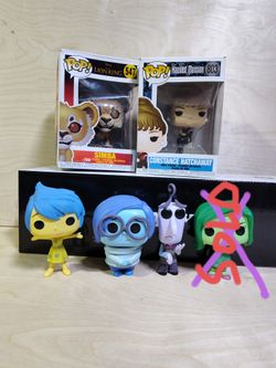 DISNEY PIXAR FUNCO POP INSIDE OUT HAUNTED MANSION LION KING SIMBA