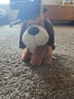 Dan Dee Graduation Plush Dog