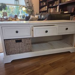 Shoe Bench/Small Tv Stand