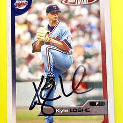 KYLE LOSHE AUTO 2005 Topps Total Card