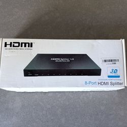 NEW in Box 1-to-8 HDMI Splitter