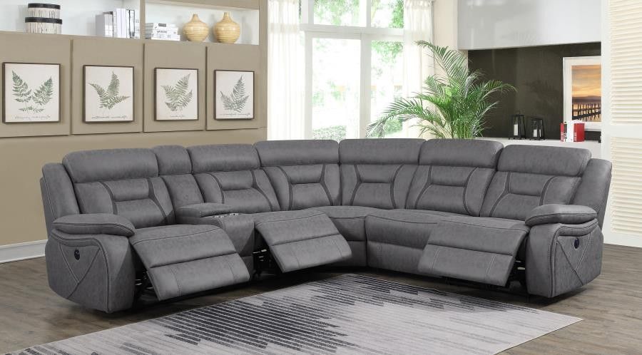 AUTOMATIC RECLINING SECTIONAL SOFA SET