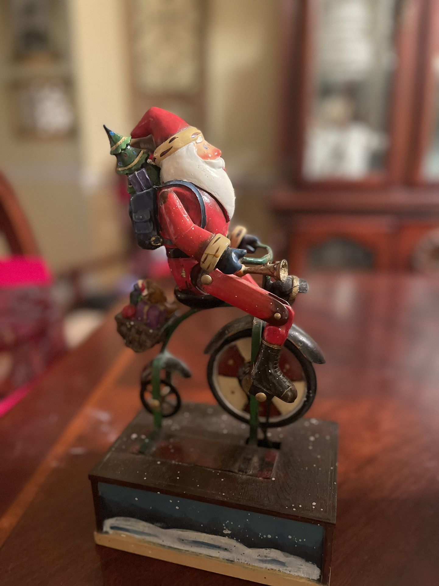 Santa On Bike