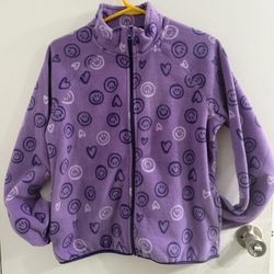 flannel emoji zip up hoodie