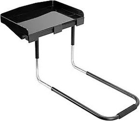 Height Adjustable Under Mattress 17 inch Bedside Shelf BRWH-B071YX6G4Q