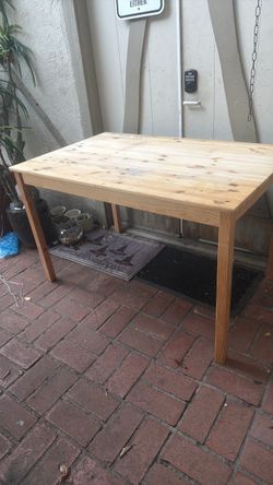 Farm table from ikea