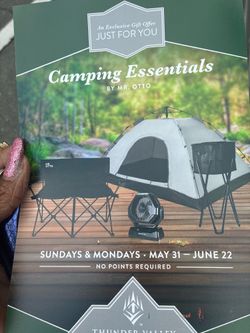 Complete camping set
