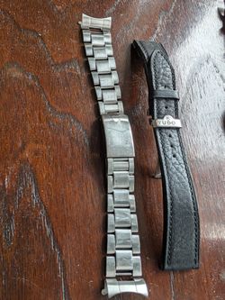Pair Vintage 20mm Rolex Tudor Bracelet strap bands (2)