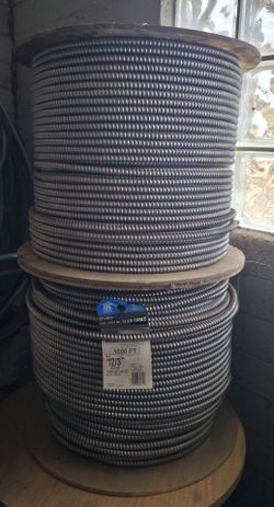12/3 Solid Armorlite MC-Metal Clad Cable