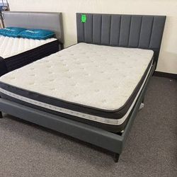Elegance bed frame available twin full king Queen delivery available!