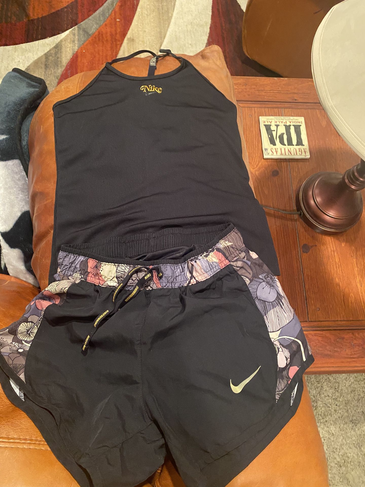 Nike Shorts And  Top