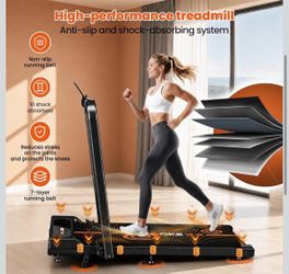 š„š„š„ i, ki, Foldable Walking Pad Treadmill 3.0HP with 10% Incline & Speaker