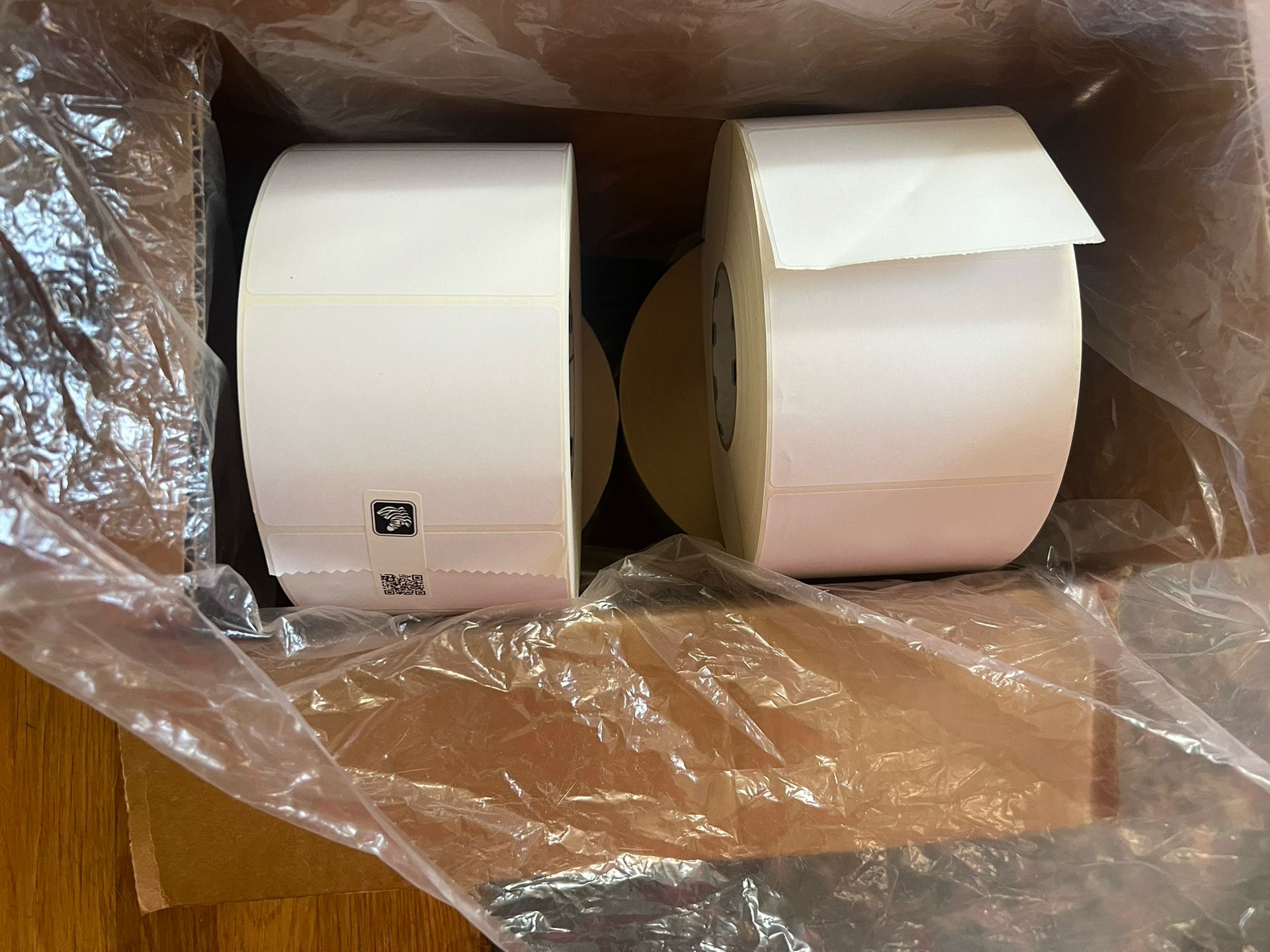 4 Rolls Zebra 10000293 Z-Perform 2000D Direct Thermal 4”x 3” Labels