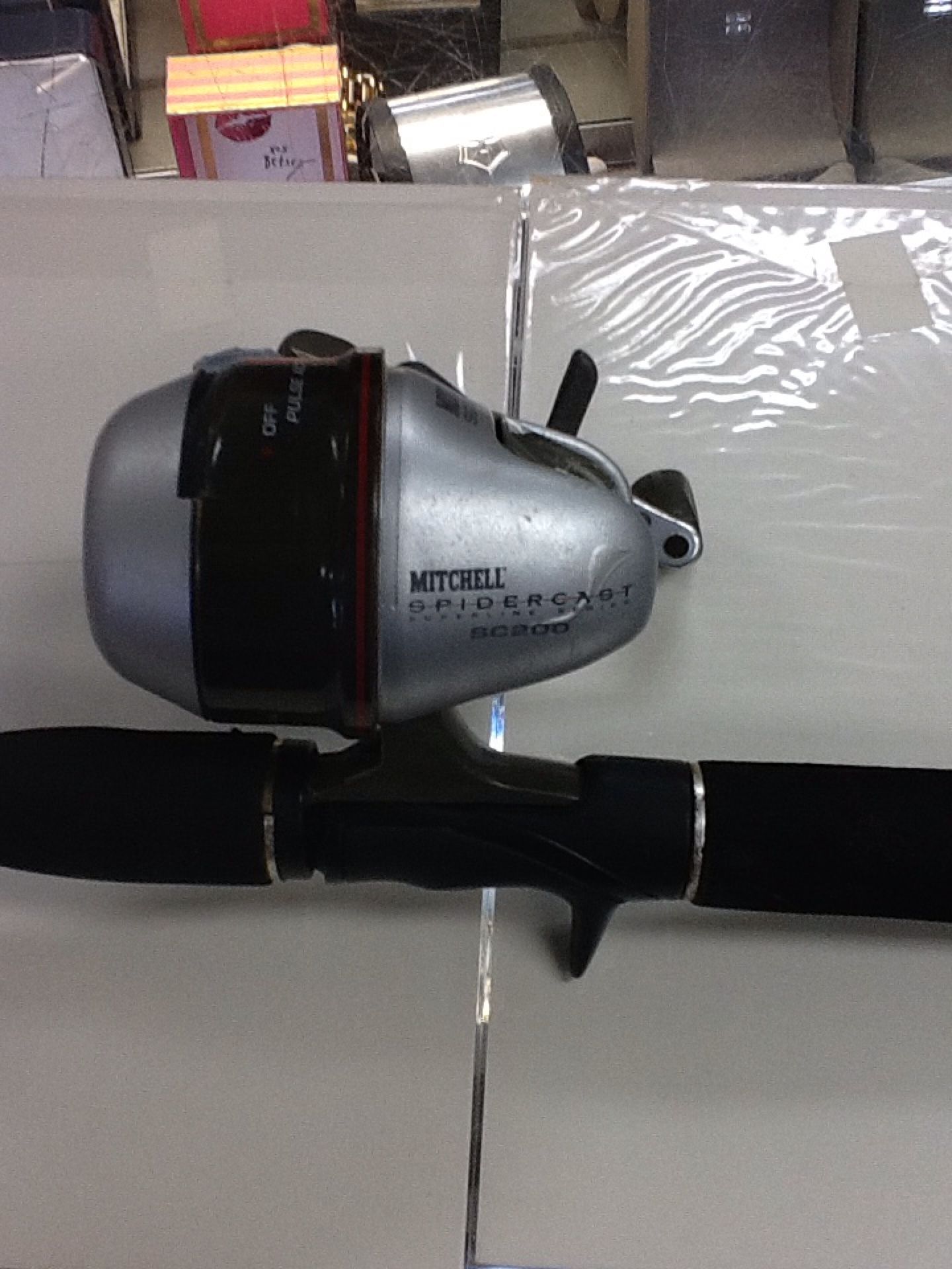 Eagle Claw Fishing Rod with Mitchell Spidercast SC200 Reel