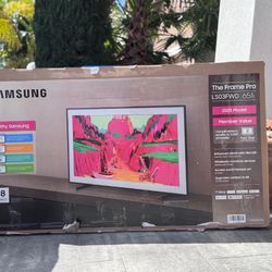 65” Samsung the frame pro 4k tv
