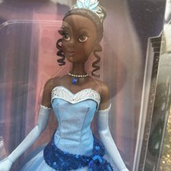 Limited Edition The Princess and The Frog 10th Anniversary Blue Tiana 17  Doll for Sale in Fullerton, CA - OfferUp