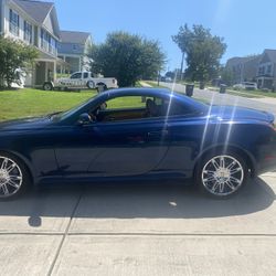 2004 LEXUS SC 430 Blue Convertible 
