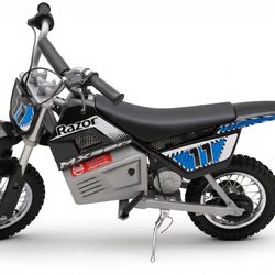 Razor Miniature Electric-Powered off-Road Dirt Bike Rocket MX350, Blue ~