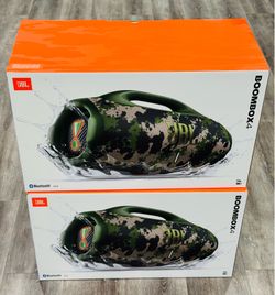 🔥 JBL Boombox 4 - Edición Camuflaje 🔥 ¡NUEVA EN CAJA, SELLADA! Lleva la fiesta a donde quieras con el sonido más potente de JBL.  Características to