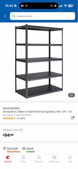 Gorilla 5 tier rack